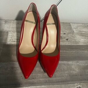 Marciano Red And Gold Heels Size 38